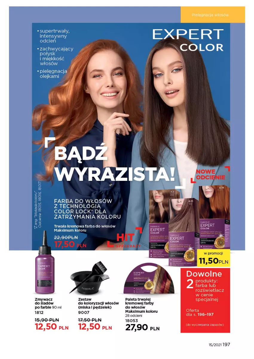 Gazetka promocyjna Faberlic - Gazetka - ważna 11.10 do 31.10.2021 - strona 197 - produkty: Fa, Miska, Paleta, Pielęgnacja włosów, Rozświetlacz