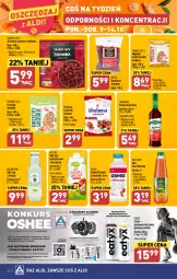 Gazetka promocyjna Aldi - Pełna oferta - Gazetka - ważna od 14.10 do 14.10.2023 - strona 22 - produkty: Orzechy włoskie, Sok, Por, Cukier, Migdały, Syrop, Oshee, Cukierki, Suplement diety, Napój, Herbapol