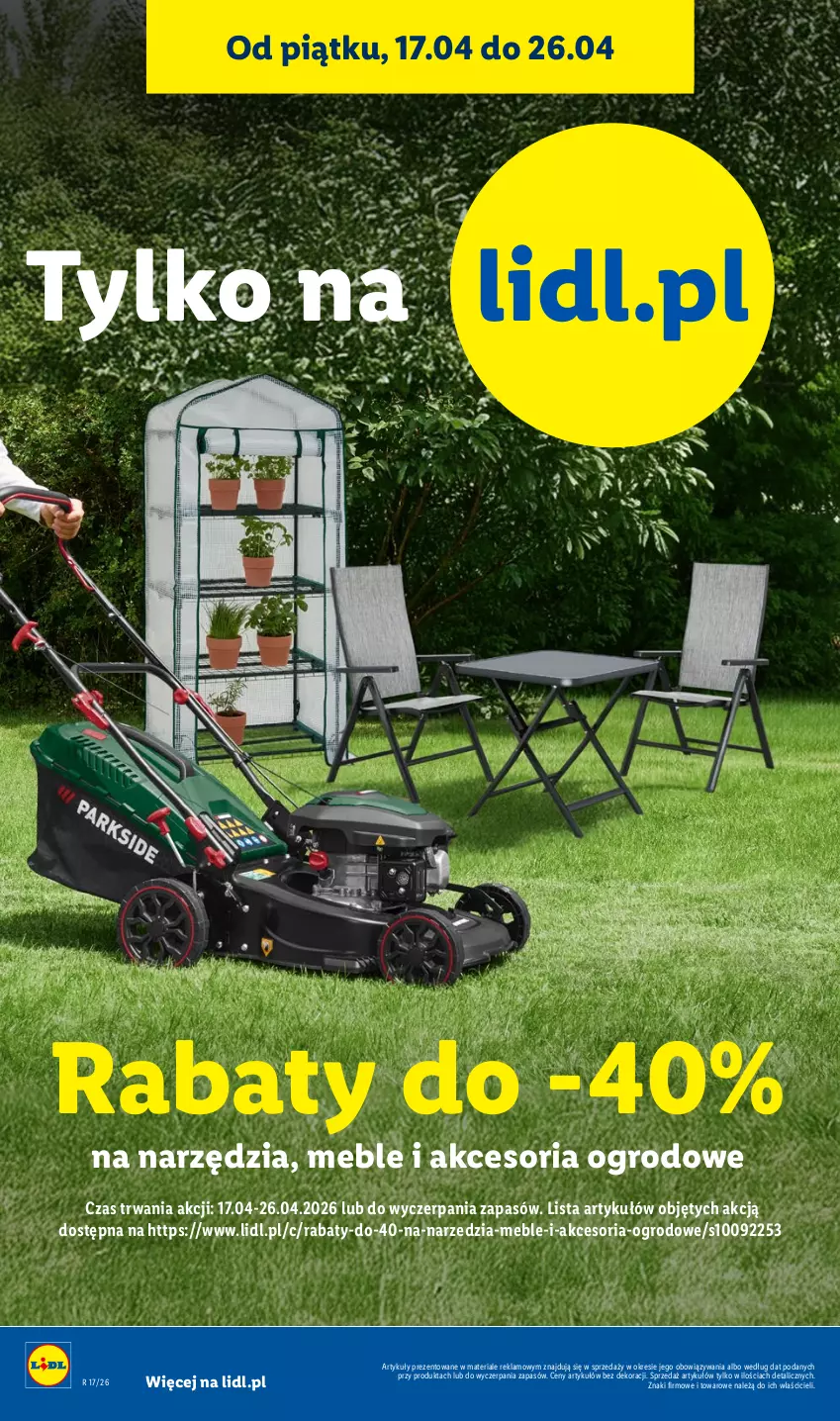 Gazetka promocyjna Lidl - Katalog ważny od 20.04 - ważna 20.04 do 26.04.2026 - strona 28 - produkty: Meble