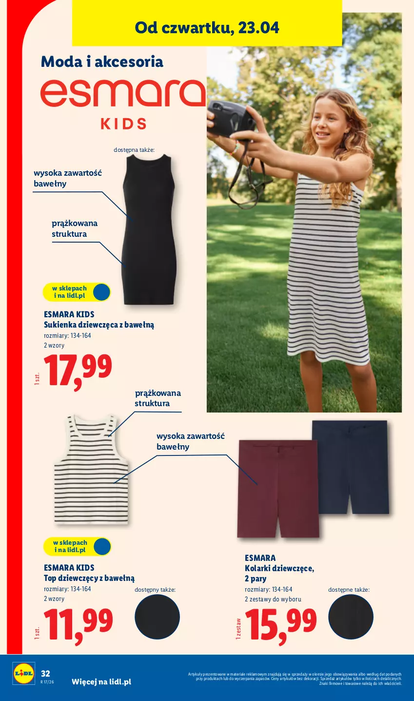 Gazetka promocyjna Lidl - Katalog ważny od 20.04 - ważna 20.04 do 26.04.2026 - strona 44 - produkty: Moda, Sok, Sukienka, Top