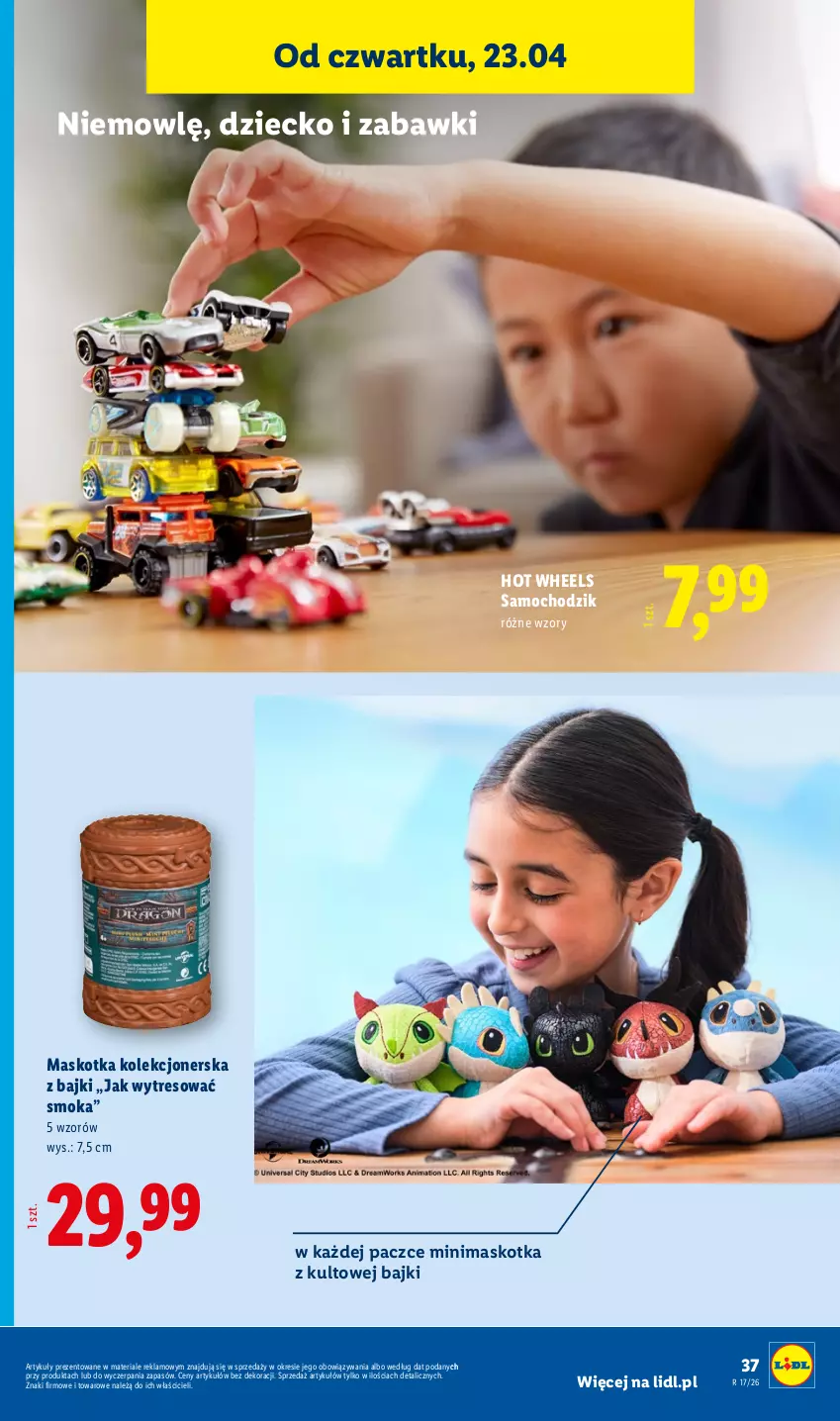 Gazetka promocyjna Lidl - Katalog ważny od 20.04 - ważna 20.04 do 26.04.2026 - strona 49 - produkty: Chodzik, Hot Wheels