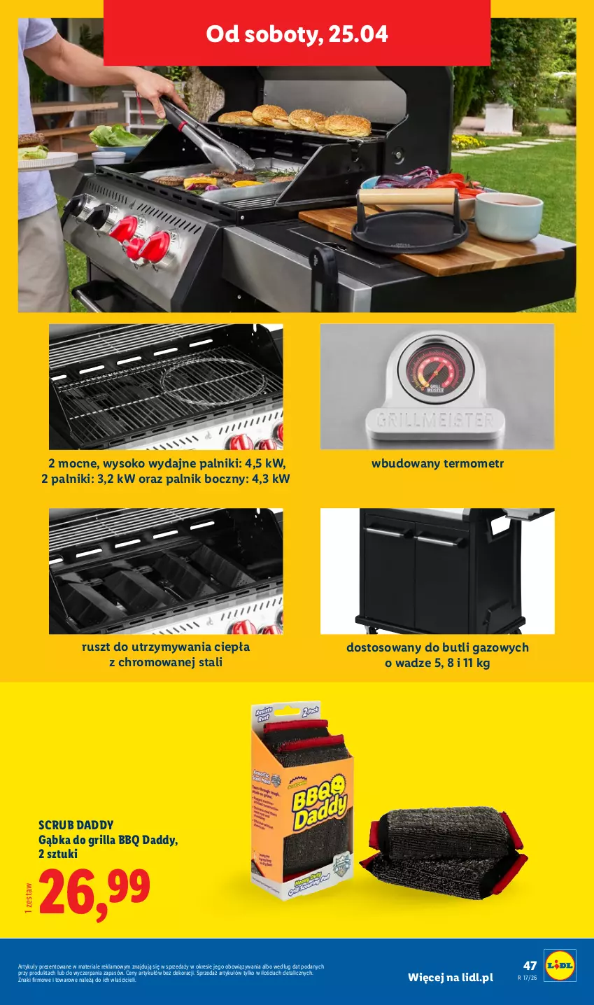 Gazetka promocyjna Lidl - Katalog ważny od 20.04 - ważna 20.04 do 26.04.2026 - strona 61 - produkty: Grill, Sok, Termometr