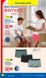 Gazetka promocyjna Lidl - Katalog ważny od 20.04 - Gazetka - ważna od 26.04 do 26.04.2026 - strona 46 - produkty: Sok, Ser, Moda, Dzieci, Bokserki, Piżama