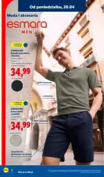 Gazetka promocyjna Lidl - Katalog ważny od 20.04 - Gazetka - ważna od 26.04 do 26.04.2026 - strona 6 - produkty: Szorty, Kosz, Koszulka, Moda