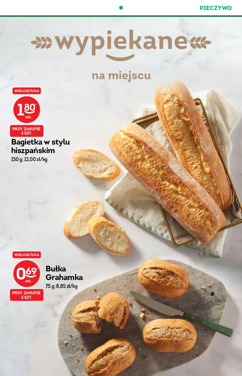 Gazetka promocyjna Żabka - ważna 13.10 do 19.10.2021 - strona 21 - produkty: Bagietka, Bułka, Gra, Piec, Pieczywo