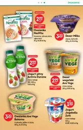 Gazetka promocyjna Żabka - Gazetka - ważna od 19.10 do 19.10.2021 - strona 24 - produkty: Ser, Por, Danone, Zott, Bell, Jogurt, Activia, Owsianka, Bakoma, Bella, Deser, Jogobella, Jogurt pitny, Milka