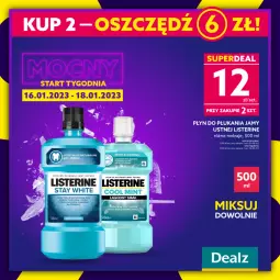 Gazetka promocyjna Dealz - WIELKIE OSZCZĘDZANIEMocny Start Tygodnia w Dealz! - Gazetka - ważna od 18.01 do 18.01.2023 - strona 2 - produkty: Płyn do płukania jamy ustnej, Listerine, Płyn do płukania