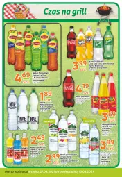 Gazetka promocyjna Gama - Gazetka Gama - Gazetka - ważna od 10.05 do 10.05.2021 - strona 10 - produkty: Nałęczowianka, Ice tea, Oranżada, Hellena, Lipton, Napój izotoniczny, Napój gazowany, Oshee, Fanta, Napój niegazowany, Woda, Grill, Sprite, Napój, Fa