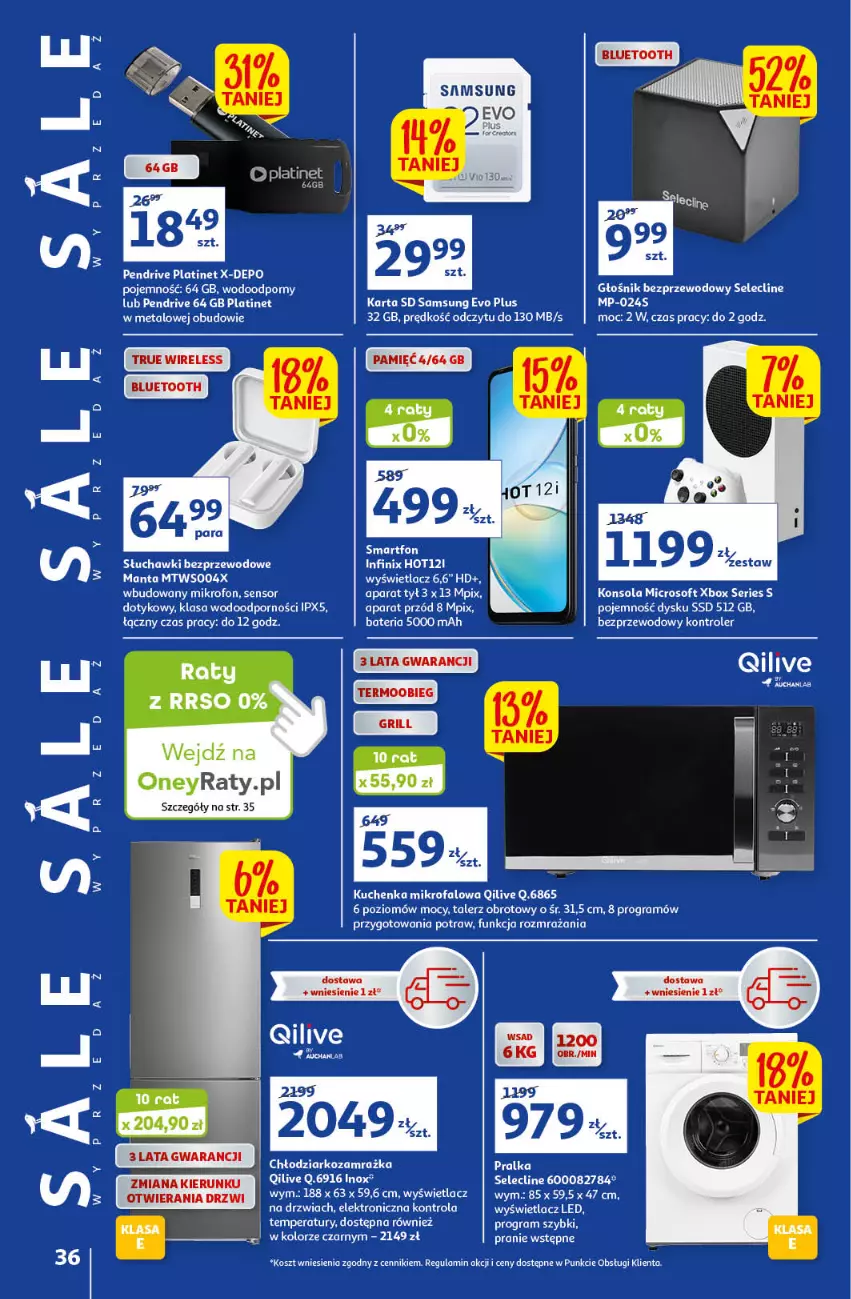 Gazetka promocyjna Auchan - Gazetka Rewelacyjnie małe ceny Auchan Hipermarket - ważna 03.01 do 11.01.2023 - strona 36 - produkty: Drzwi, Grill