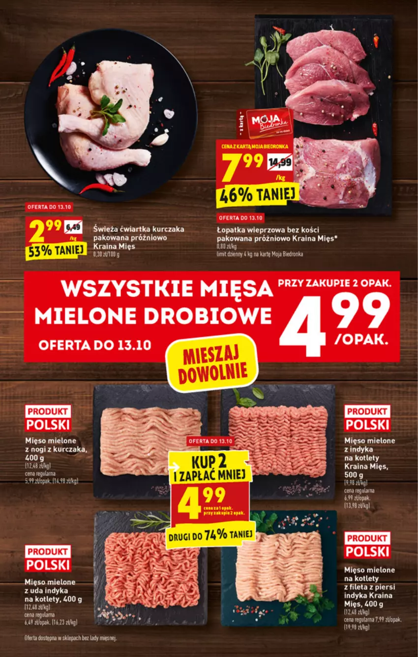 Gazetka promocyjna Biedronka - W tym tygodniu - ważna 11.10 do 16.10.2021 - strona 17 - produkty: Kotlet, Kurczak, Mięso, Mięso mielone