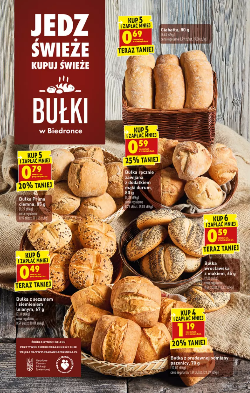Gazetka promocyjna Biedronka - W tym tygodniu - ważna 11.10 do 16.10.2021 - strona 23 - produkty: Bułka, Rum, Sezam
