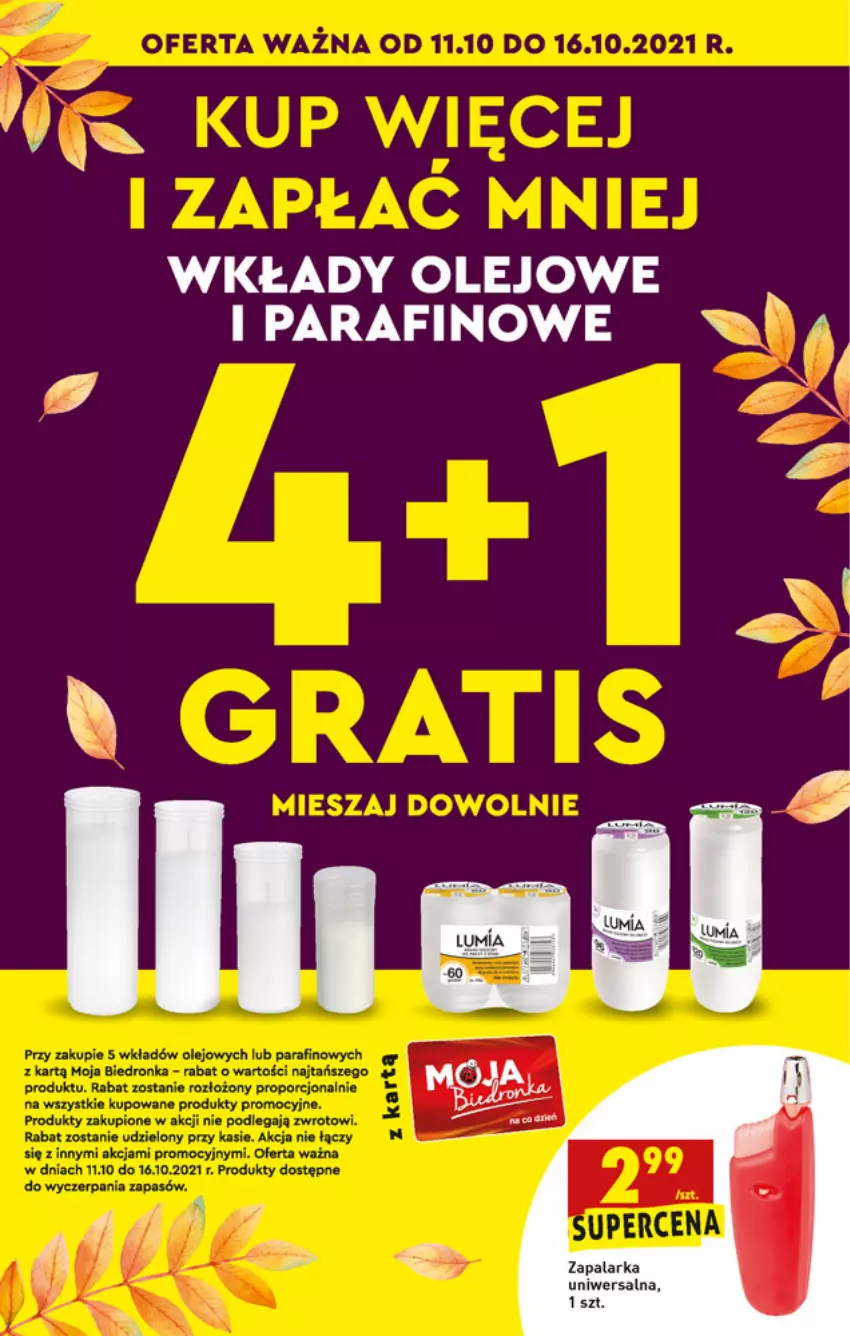 Gazetka promocyjna Biedronka - W tym tygodniu - ważna 11.10 do 16.10.2021 - strona 59 - produkty: Olej, Zapalarka