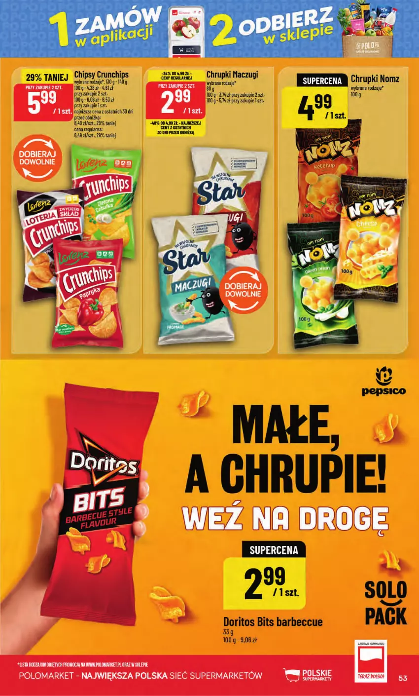 Gazetka promocyjna PoloMarket - Gazetka POLOmarket - ważna 02.09 do 08.09.2026 - strona 53 - produkty: Chipsy, Chrupki, Crunchips