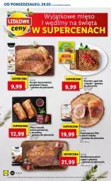 Gazetka promocyjna Lidl - GAZETKA - Gazetka - ważna od 31.03 do 31.03.2021 - strona 12 - produkty: Piec, Kaczka, Pasztet, Filet z piersi indyka, Kaczka faszerowana, Lazur, Mięso, Fa