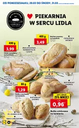Gazetka promocyjna Lidl - GAZETKA - Gazetka - ważna od 31.03 do 31.03.2021 - strona 16 - produkty: Ser, Rust, Mąka, Chleb, Lanki, Bułka, Fa