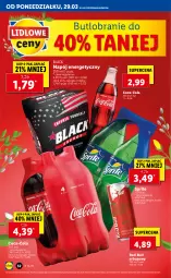 Gazetka promocyjna Lidl - GAZETKA - Gazetka - ważna od 31.03 do 31.03.2021 - strona 52 - produkty: Napój energetyczny, Red Bull, Coca-Cola, Lack, Arbuz, Sprite, Napój