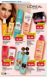 Gazetka promocyjna Lidl - GAZETKA - Gazetka - ważna od 31.03 do 31.03.2021 - strona 58 - produkty: Elseve, Tusz, L’Oréal, Maska do włosów, Szampon, Odżywka, Suchy szampon, Maska