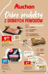 Gazetka promocyjna Auchan - Gazetka TANIE zakupy Hipermarket Auchan - Gazetka - ważna od 30.08 do 30.08.2023 - strona 10 - produkty: Kurczak, Mięso mielone, Ser, Por, Serek, Chleb, Mięso