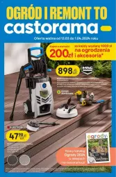 Gazetka promocyjna Castorama - Gazetka - ważna od 01.04 do 01.04.2024 - strona 1 - produkty: Sok, Koc, Rama, LANA, Pistolet, Astor, Olej, Ogród