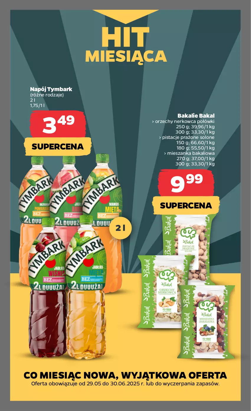 Gazetka promocyjna Netto - Od Czwartku - ważna 05.06 do 11.06.2025 - strona 19 - produkty: Mieszanka bakaliowa, Napój, Pistacje, Tymbark
