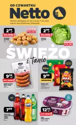 Gazetka promocyjna Netto - Od Czwartku - Gazetka - ważna od 11.06 do 11.06.2025 - strona 1 - produkty: Papryka, Chipsy, Coca-Cola, Lody, Fanta, Sprite, Lay’s, Kiełbasa, Kiełbasa śląska, Fa