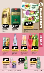 Gazetka promocyjna Netto - Od Czwartku - Gazetka - ważna od 11.06 do 11.06.2025 - strona 15 - produkty: Lemoniada, Kawa mielona, Kawa, Napoje, LANA, Aloe vera, Lipton, Napój gazowany, Tymbark, Owoce, Mocca Fix Gold, Napój niegazowany, Jacobs, Woseba, Woda, Herbata, Napój, Melon, Fa