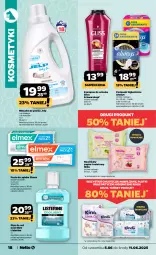 Gazetka promocyjna Netto - Od Czwartku - Gazetka - ważna od 11.06 do 11.06.2025 - strona 18 - produkty: Listerine, Papier, Mleczko do prania, Pasta do zębów, Schwarzkopf, Papier toaletowy, Mleczko, Chusteczki, Always, Szampon, Podpaski, Elmex, Nawilżany papier, Kindii