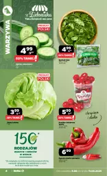 Gazetka promocyjna Netto - Od Czwartku - Gazetka - ważna od 11.06 do 11.06.2025 - strona 4 - produkty: Warzywa, Papryka słodka, Sałata lodowa, Papryka, Ogórek, Sałat, Szpinak