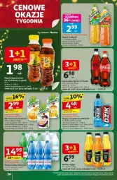 Gazetka promocyjna Auchan - Święta jak babcię kocham Hipermarket - Gazetka - ważna od 19.11 do 19.11.2025 - strona 26 - produkty: Por, Mus, Napój energetyczny, Coca-Cola, Tymbark, Szyna, Cappy, Fanta, Napój niegazowany, Woda, Sprite, Napój, Nektar, Fa