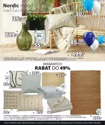 Gazetka promocyjna Jysk - Oferta tygodnia - Gazetka - ważna od 16.04 do 16.04.2023 - strona 22 - produkty: Koc, Stojak, Poszewka, Wazon, Podkładka, Roślina sztuczna, Siedzisko, Poduszka, Dywan, Podkład