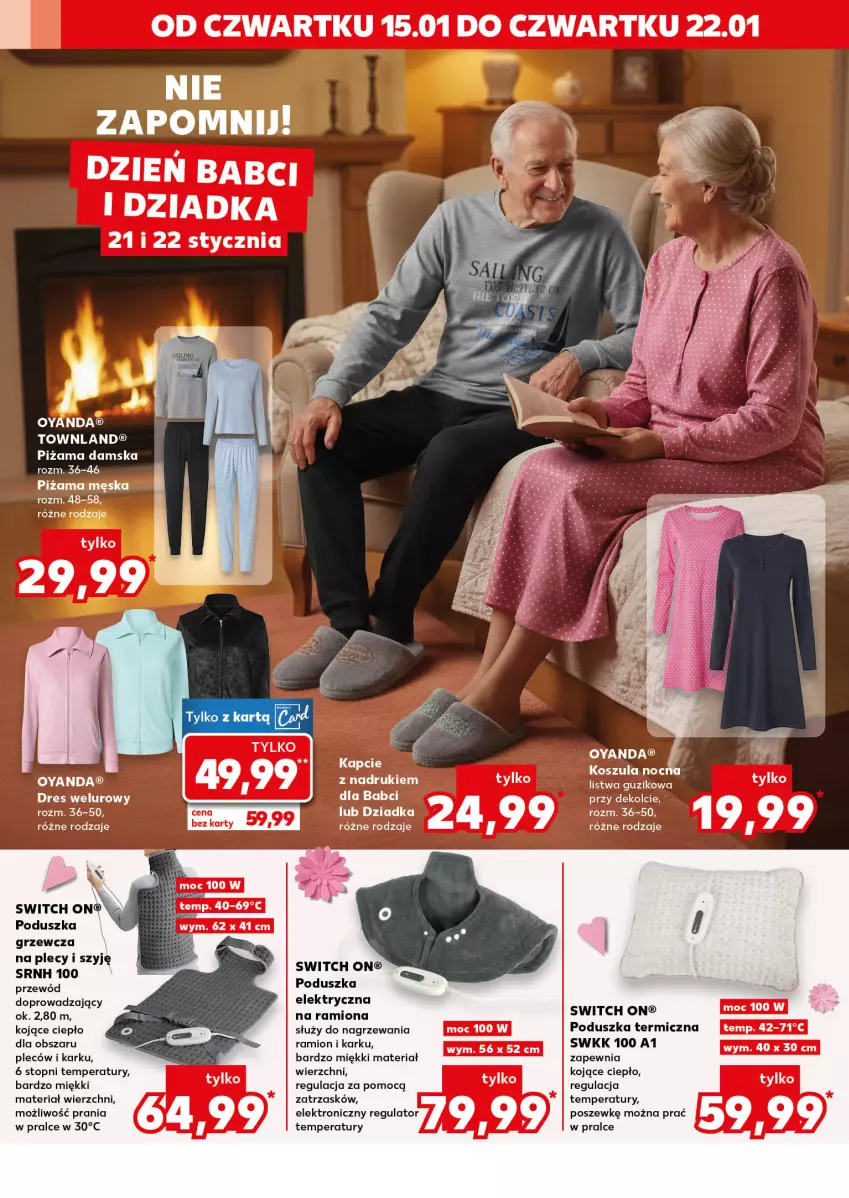 Gazetka promocyjna Kaufland - Kaufland - ważna 15.01 do 21.01.2026 - strona 10 - produkty: Kosz, Koszula, Koszula nocna, Listwa, Piżama, Poduszka, Top