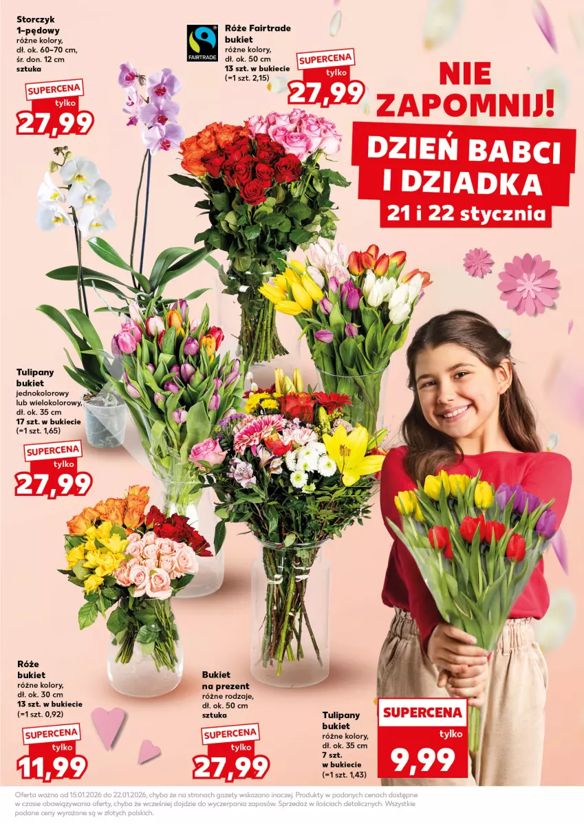 Gazetka promocyjna Kaufland - Kaufland - ważna 15.01 do 21.01.2026 - strona 15 - produkty: Bukiet, Fa, LG, Storczyk, Tulipan