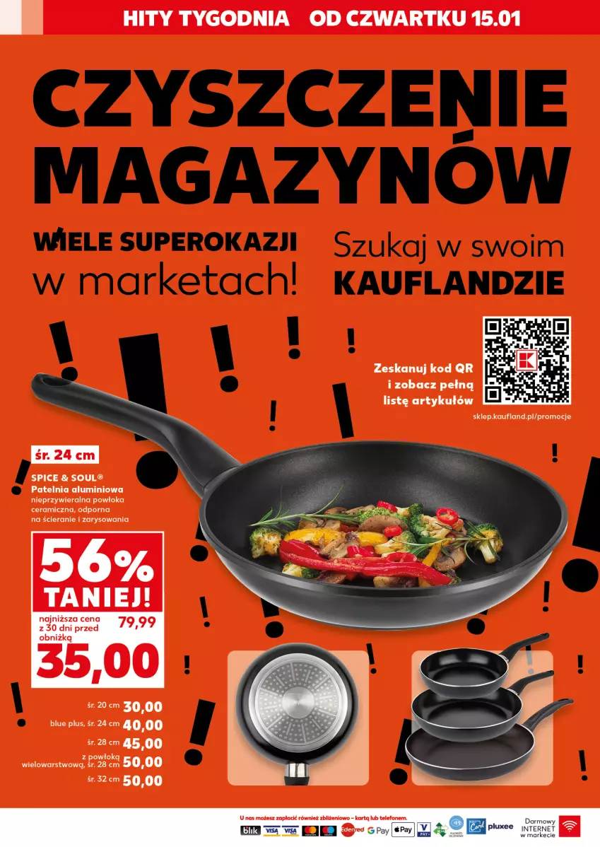 Gazetka promocyjna Kaufland - Kaufland - ważna 15.01 do 21.01.2026 - strona 2 - produkty: Patelnia, Por