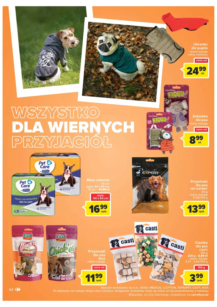 Gazetka promocyjna Carrefour - Gazetka Carrefour Zyskoteka - ważna 18.10 do 22.10.2022 - strona 43 - produkty: Ciastka, Przysmaki, Tatra, Zabawka