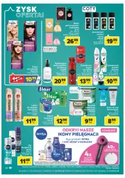 Gazetka promocyjna Carrefour - Gazetka Carrefour Zyskoteka - Gazetka - ważna od 22.10 do 22.10.2022 - strona 28 - produkty: Palette, Gin, Wellaflex, Rexona, Wella, Ręcznik, Nivea