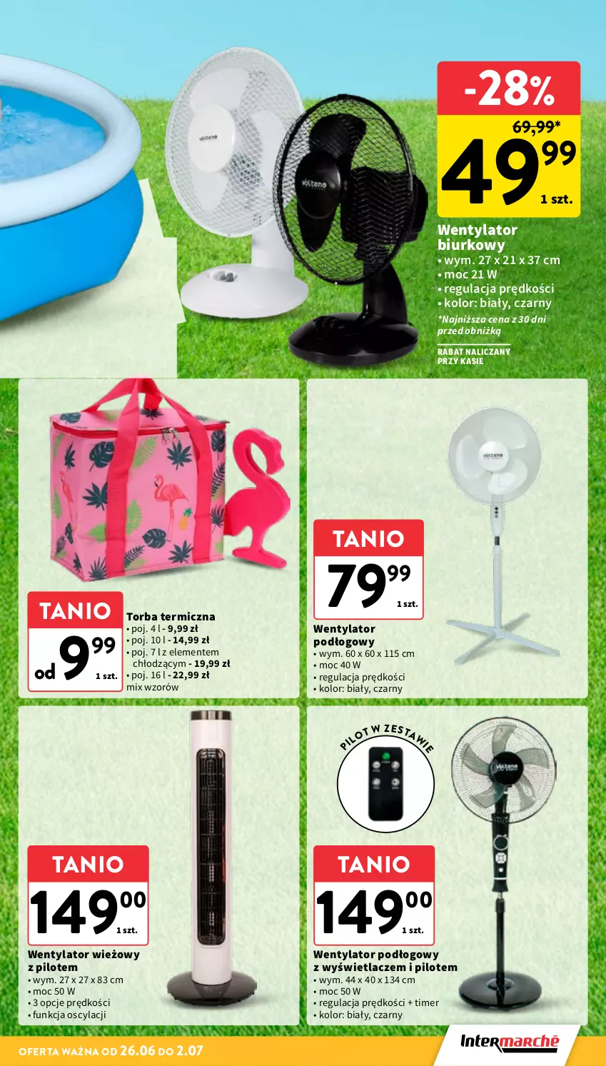 Gazetka promocyjna Intermarche - Gazetka promocyjna - ważna 26.06 do 02.07.2025 - strona 35 - produkty: Biurko, Torba