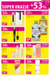 Gazetka promocyjna Hebe - Gazetka - Gazetka - ważna od 10.08 do 10.08.2022 - strona 15 - produkty: Krem do twarzy, Bell, Błyszczyk do ust, Maybelline, Pasta do zębów, Tusz, Lack, Perła, Woda toaletowa, Bourjois, Woda, Nacomi