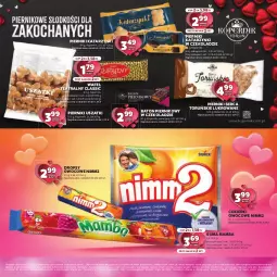 Gazetka promocyjna Stokrotka - Katalog Walentynkowy - Gazetka - ważna od 19.02 do 19.02.2025 - strona 3 - produkty: Piernik, Warzywa, Ser, Cukier, Baton, Owoce, Cukierki, Mamba, Mięso, Nimm2