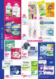 Gazetka promocyjna Super Pharm - Gazetka - Gazetka - ważna od 17.11 do 17.11.2022 - strona 14 - produkty: Naturell, Ser, Rum, Pax, BIC, Yope, Bell, Majtki, Perfecta, Discreet, Tampony, Serum, Tampax, Always, Podpaski, Veet, Bielizna, Bella, Pieluchomajtki, Wkładki, Olej, O.B., Naturella