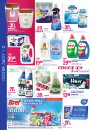 Gazetka promocyjna Super Pharm - Gazetka - Gazetka - ważna od 17.11 do 17.11.2022 - strona 18 - produkty: Frosch, Rum, Coccolino, Yope, Papier, Finish, Persil, Papier toaletowy, Velvet, Zmywarki