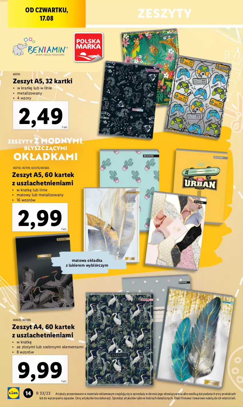 Gazetka promocyjna Lidl - GAZETKA - ważna 14.08 do 19.08.2023 - strona 16 - produkty: Lakier