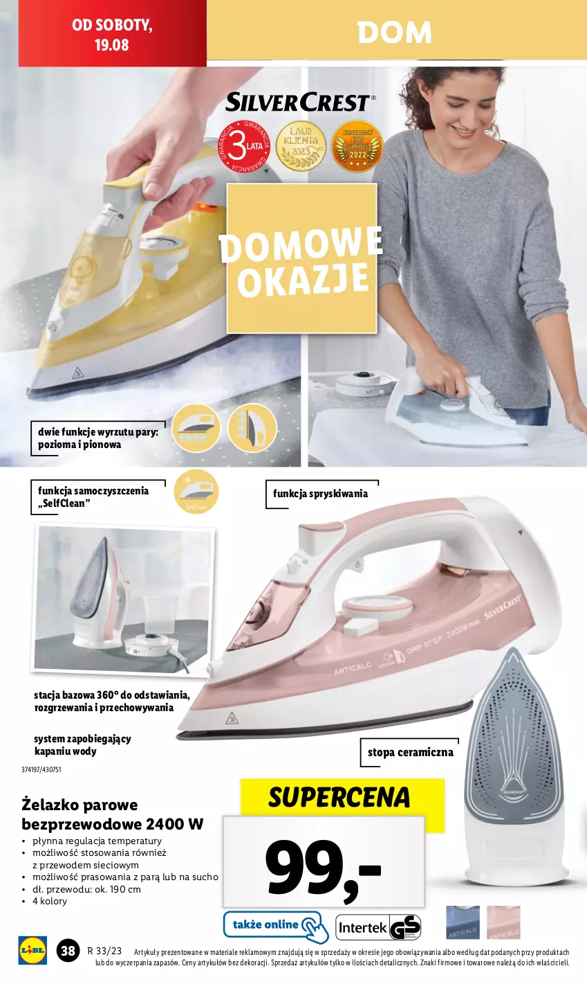 Gazetka promocyjna Lidl - GAZETKA - ważna 14.08 do 19.08.2023 - strona 42 - produkty: Top