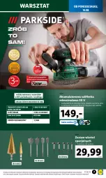 Gazetka promocyjna Lidl - GAZETKA - Gazetka - ważna od 19.08 do 19.08.2023 - strona 9 - produkty: Ser, Walizka, Zestaw wierteł, Szlifierka, Akumulator