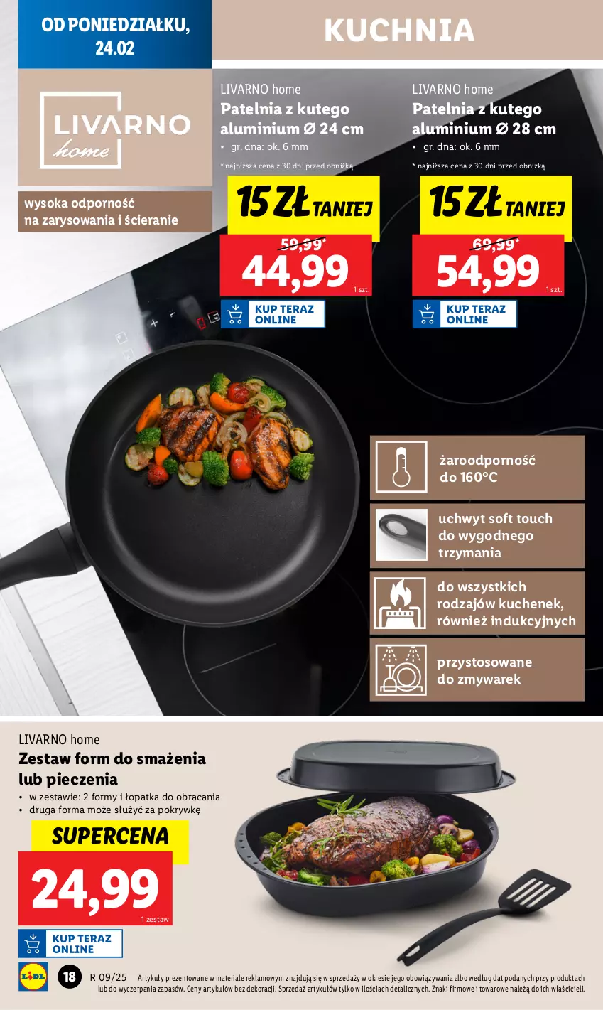 Gazetka promocyjna Lidl - GAZETKA - ważna 24.02 do 01.03.2025 - strona 20 - produkty: Ivar, Kuchnia, Patelnia, Piec, Por, Sok