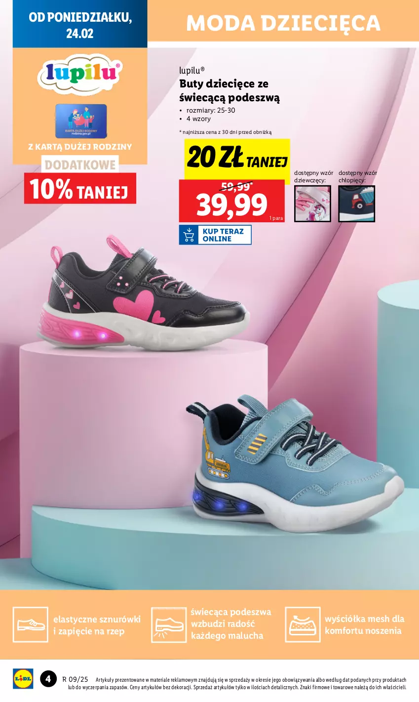 Gazetka promocyjna Lidl - GAZETKA - ważna 24.02 do 01.03.2025 - strona 8 - produkty: Buty, Dzieci, Moda