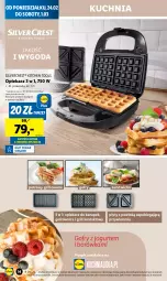 Gazetka promocyjna Lidl - GAZETKA - Gazetka - ważna od 01.03 do 01.03.2025 - strona 16 - produkty: Silvercrest, Borówka, Grill kontaktowy, Jogurt, Kuchnia, Gofrownica, Opiekacz do kanapek, Gofry, Grill