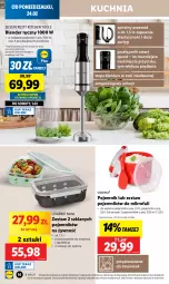 Gazetka promocyjna Lidl - GAZETKA - Gazetka - ważna od 01.03 do 01.03.2025 - strona 18 - produkty: Silvercrest, Top, Ivar, Przewód, Blender ręczny, Blender, Kuchnia, Pojemnik, Fa