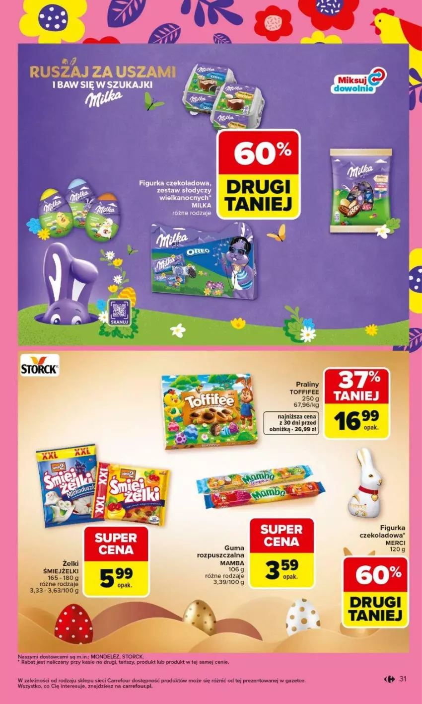 Gazetka promocyjna Carrefour - Gazetka Carrefour, Market od poniedziałku! - ważna 16.03 do 21.03.2026 - strona 33 - produkty: Mamba, Merci, Praliny