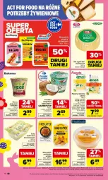 Gazetka promocyjna Carrefour - Gazetka Carrefour, Market od poniedziałku! - Gazetka - ważna od 21.03 do 21.03.2026 - strona 16 - produkty: Hummus, Ser, Mus, Salami, Jogurt, Mlekovita, Tofu, Bakoma, Boczek, Deser, Mleko
