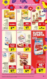 Gazetka promocyjna Carrefour - Gazetka Carrefour, Market od poniedziałku! - Gazetka - ważna od 21.03 do 21.03.2026 - strona 31 - produkty: Piec, Cukier puder, Cukier, Winiary, Diamant, Dr. Oetker, Mąka, Puder, Brzoskwinie, Basia, Budyń, Babeczki
